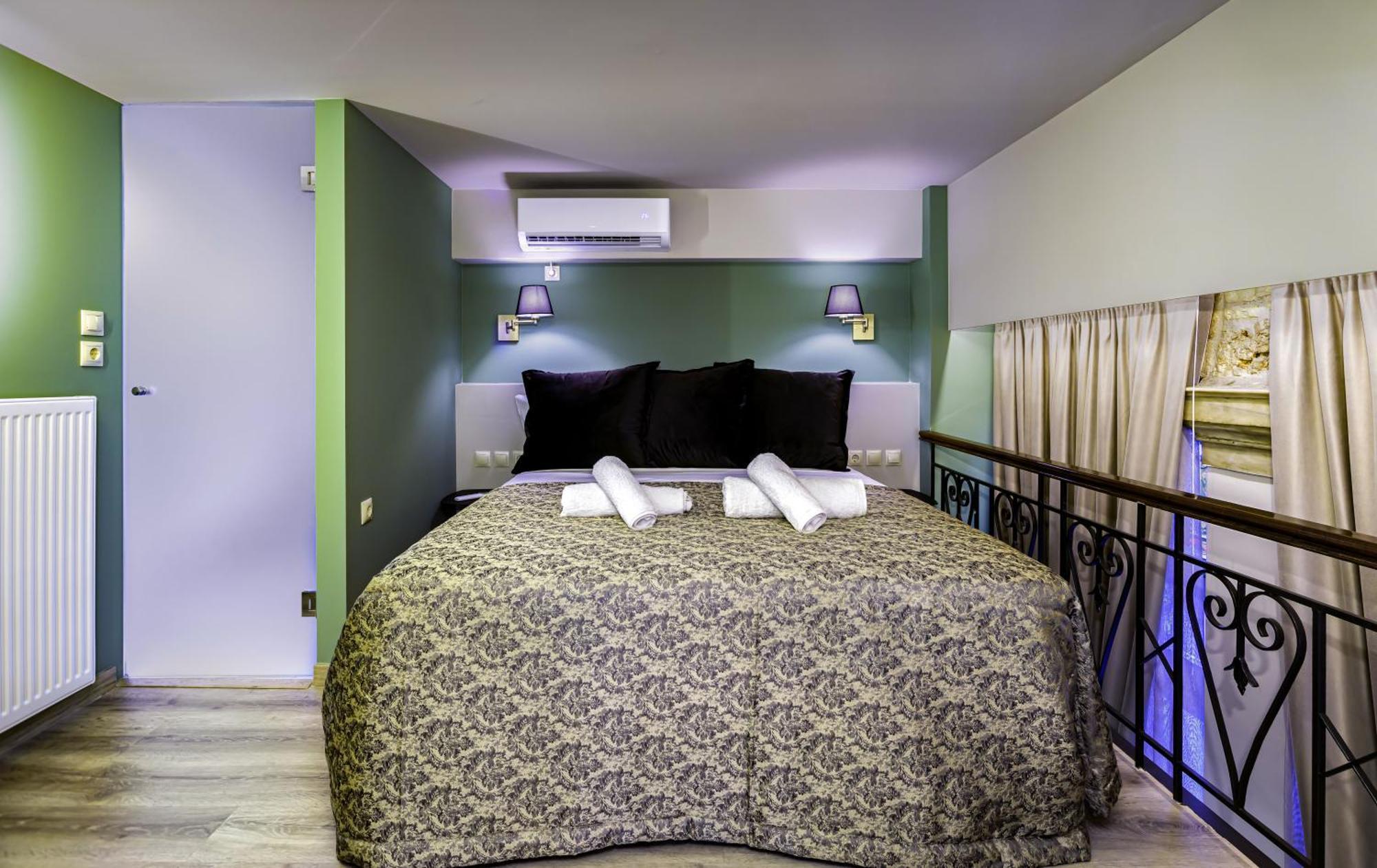 Aparthotel Urban Tales Atény Pokoj fotografie